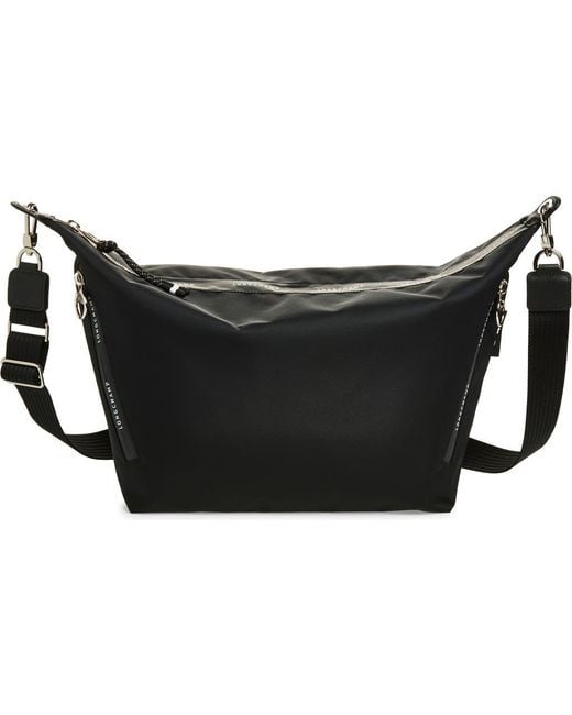 Longchamp Black Medium Le Pliage Energy Crossbody Bag