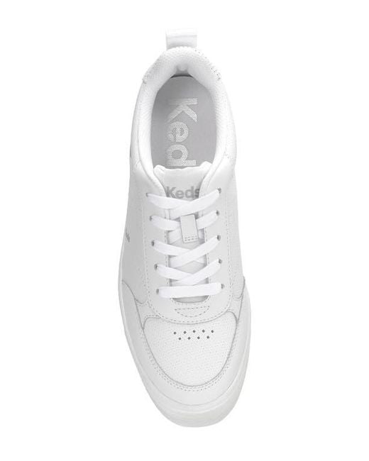 Keds White Skyler Platform Sneaker