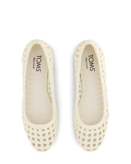 TOMS Natural Briella Flat
