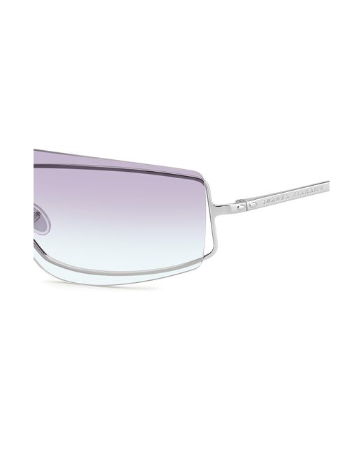Isabel Marant Multicolor 99mm Gradient Oversize Shield Sunglasses