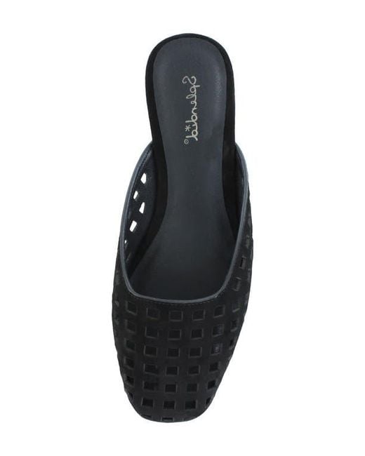 Splendid Black Remi Geo Cutout Flat