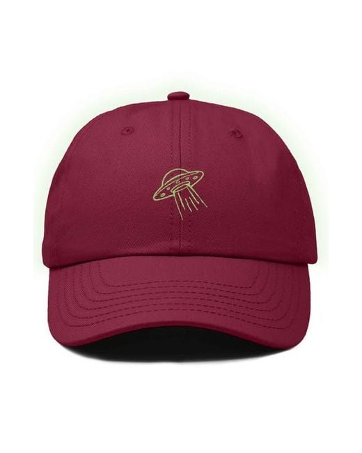 Alix Red Ufo Hat for men