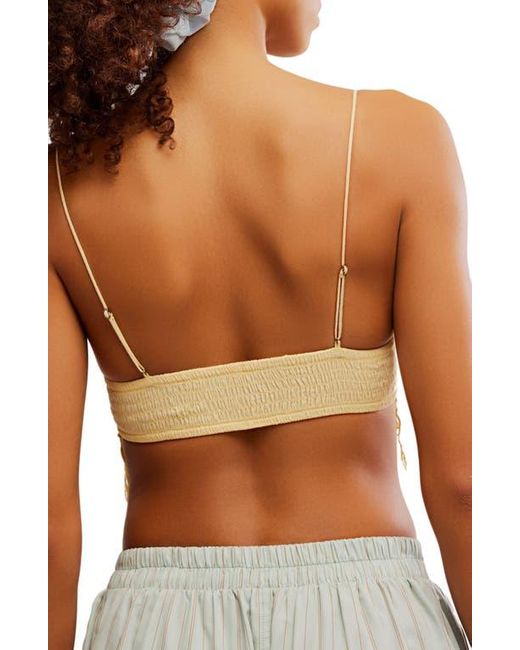 Free People Green Intimately Fp Asteria Lace Bralette