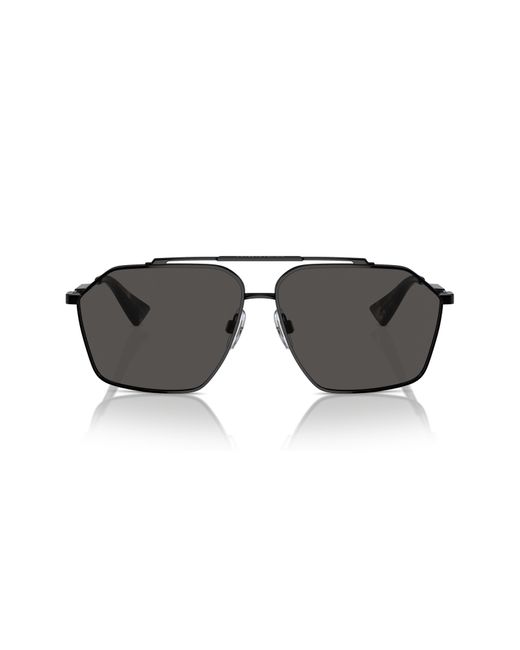 Dolce & Gabbana Black 61mm Pilot Sunglasses for men