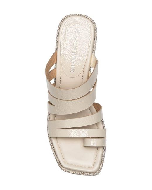 Donald J Pliner Multicolor Annamaria Platform Wedge Slide Sandal