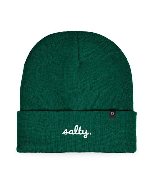 Alix Green Salty Beanie Cap