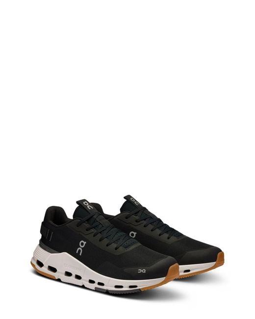 On Shoes Black Cloudnova Form 2 Sneaker for men