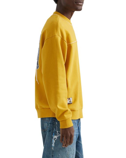 Lee Jeans Blue X Basquiat Cotton Graphic Sweatshirt for men