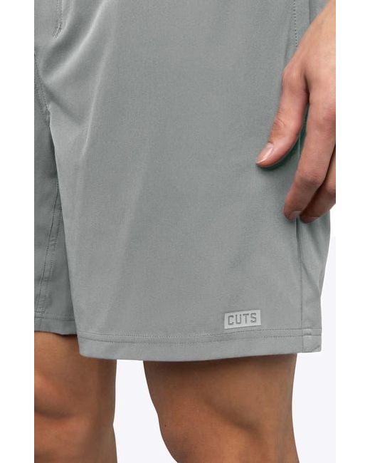 Cuts Blue Crossover Shorts for men