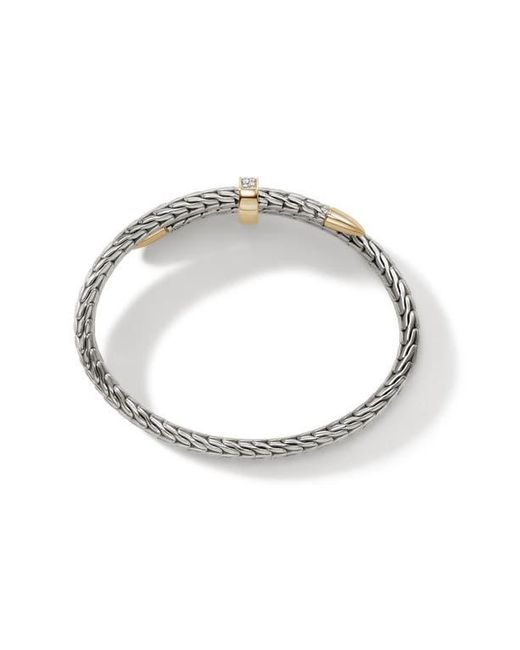 John Hardy Multicolor Spear Pavé Diamond Flex Bracelet for men