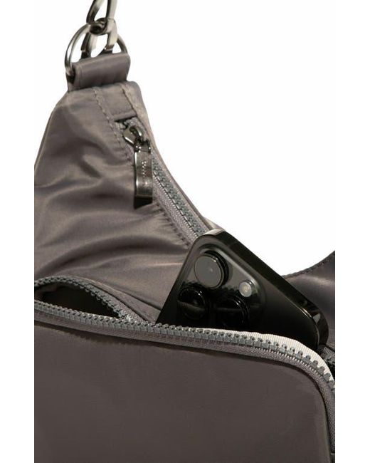 Baggallini Gray Savannah Crossbody Bag