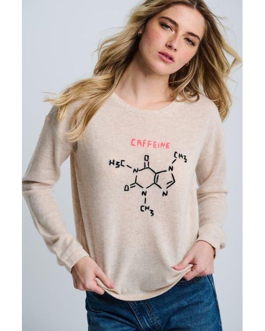 Lisa Todd Natural Perk Up Cashmere Blend Sweater