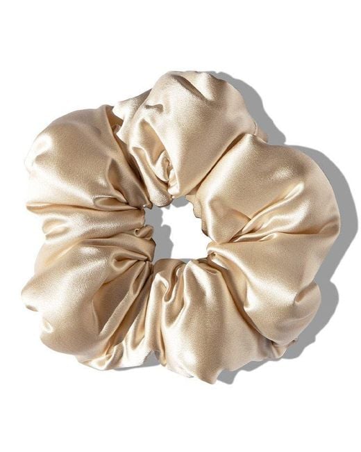 Drowsy Sleep CO Metallic Silk Padded Scrunchie