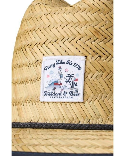 Travis Mathew Metallic Beach Bash Hat for men