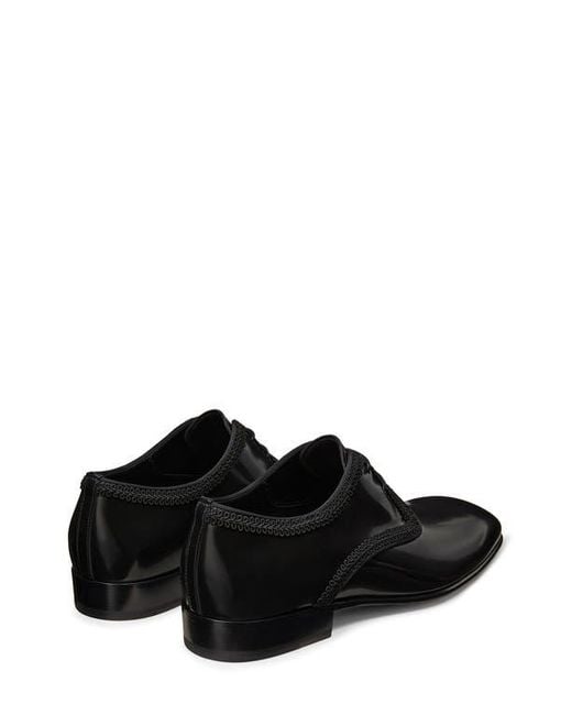 Stuart Weitzman Black Alastair Derby for men