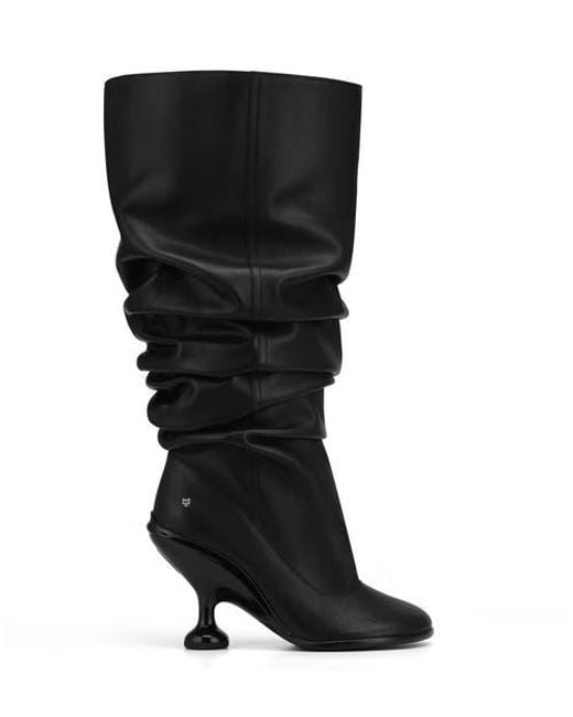 Naked Wolfe Black Boho Nappa Leather Boot