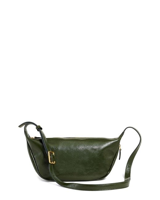 Madewell Green The Sling Leather Crossbody Bag