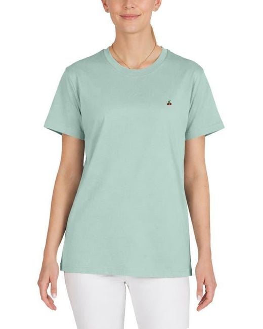 Alix Green Lil Cherry Jersey Tee