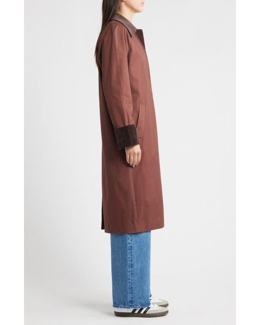 Rails Blue Levy Corduroy Trim Jacket