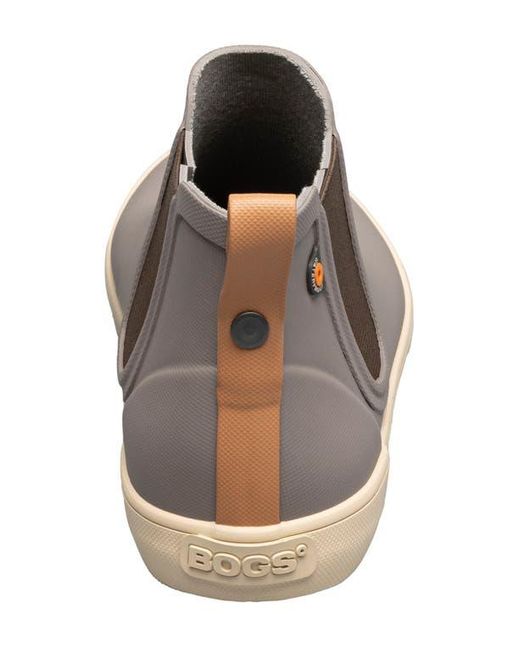 Bogs Brown Kicker Waterproof Chelsea Rain Boot