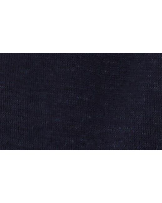 Halogen® Blue Halogen(r) Side Slit Cardigan