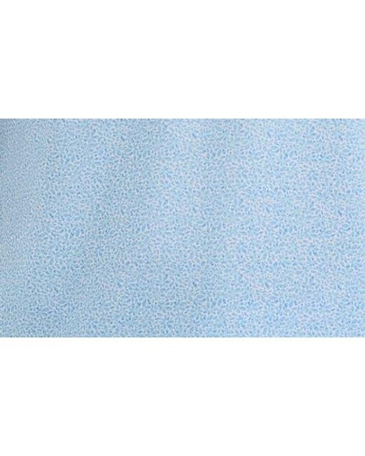 Bugatchi Blue Performance Floral Polo for men