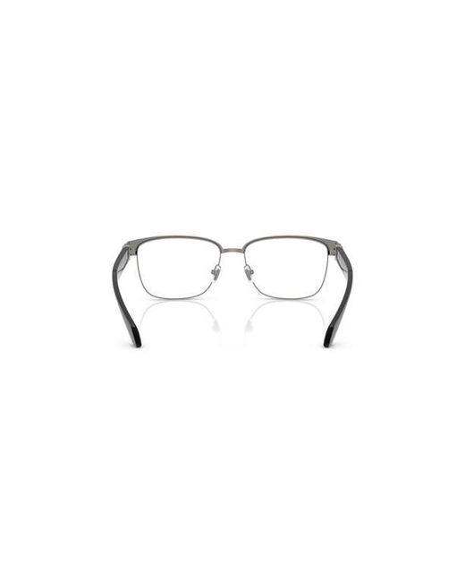 Versace Metallic 57Mm Square Optical Glasses for men