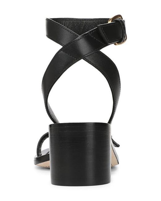 Veronica Beard Black Elia Ankle Strap Sandal