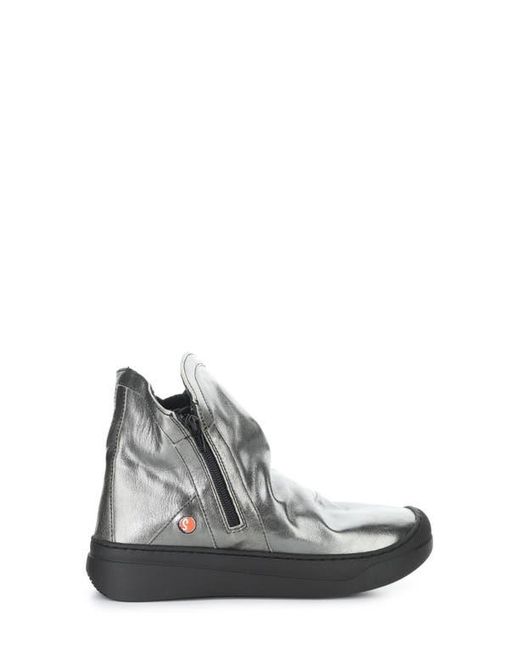 Softinos White Abil Platform Wedge Bootie