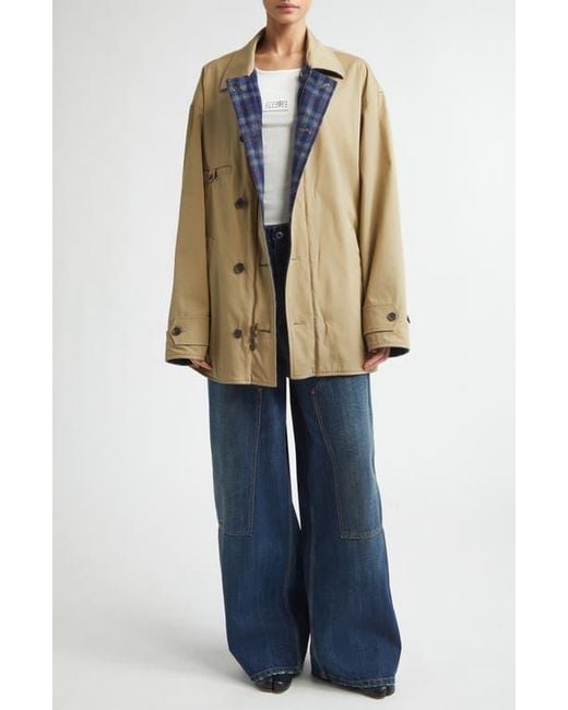 Maison Margiela Natural Reversible Coat