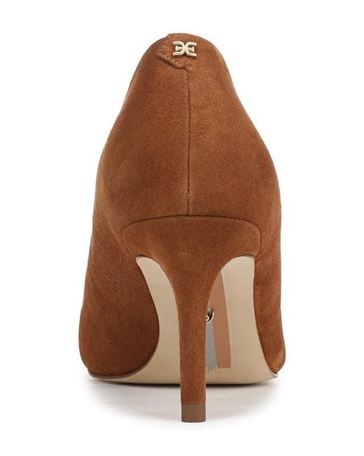 Sam Edelman Brown Vienna Pointed Toe Pump