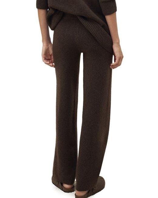 Mango Black Knit Pants