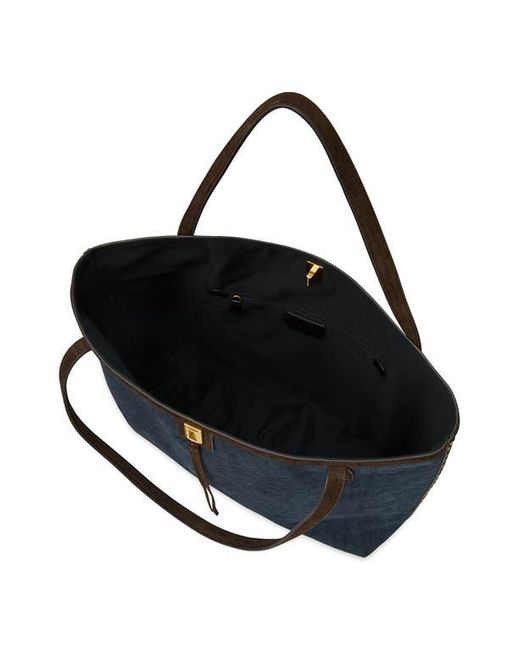Rebecca Minkoff Blue Darren Unlined Tote Bag