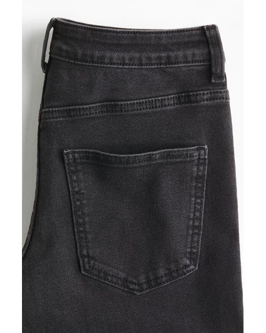 H&M Black Flared Regular Jeans