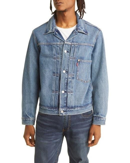 Levi's Blue Type 1 Denim Trucker Jacket for men