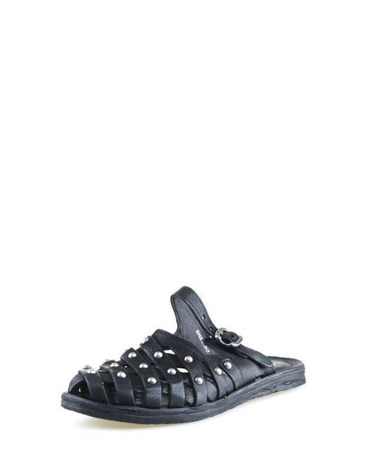 A.s.98 Black Ryatt Slide Sandal