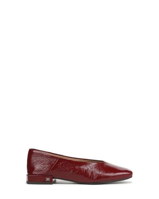 Sam Edelman Red Kasey Square Toe Pump