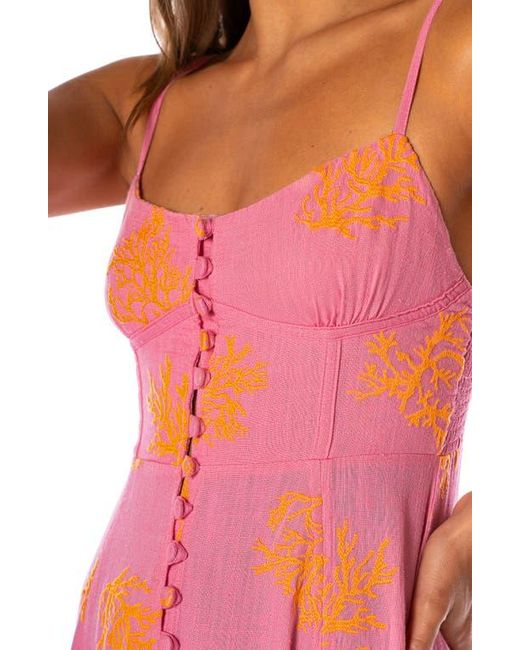 Maaji Red Coral Reef Sia Cover-Up Dress