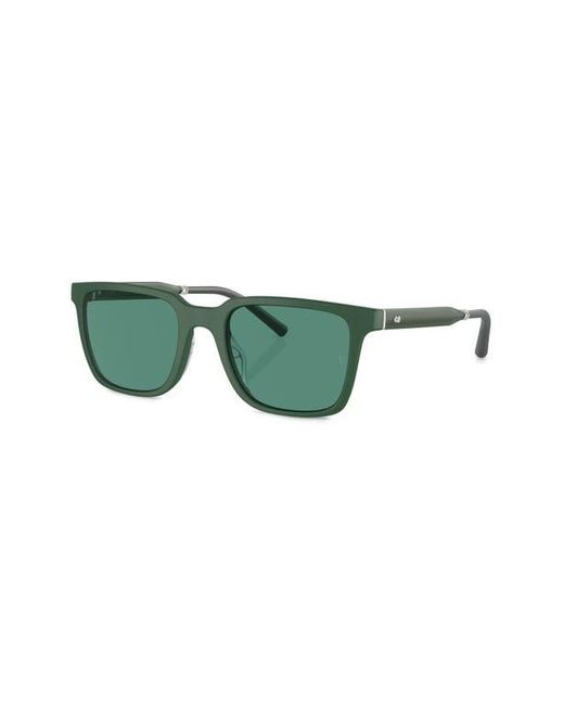 Oliver Peoples Green Roger Federer 52Mm Rectangular Sunglasses for men