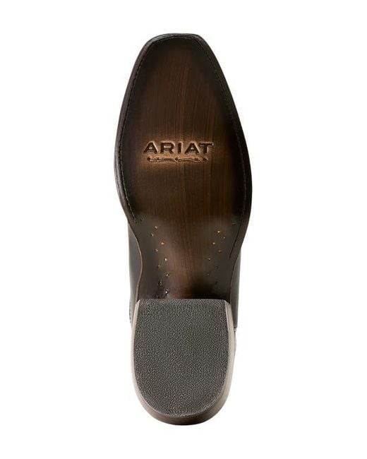 Ariat Black Willie Western Boot for men