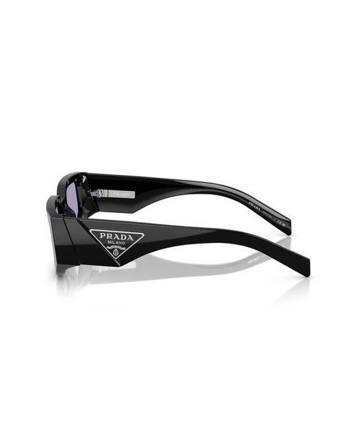 Prada Multicolor 55Mm Rectangular Sunglasses