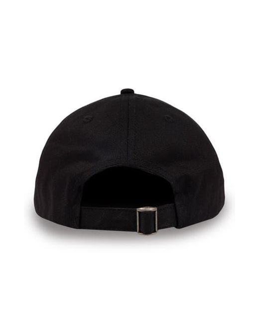 Pleasures Black Claws Embroidered Adjustable Baseball Cap for men