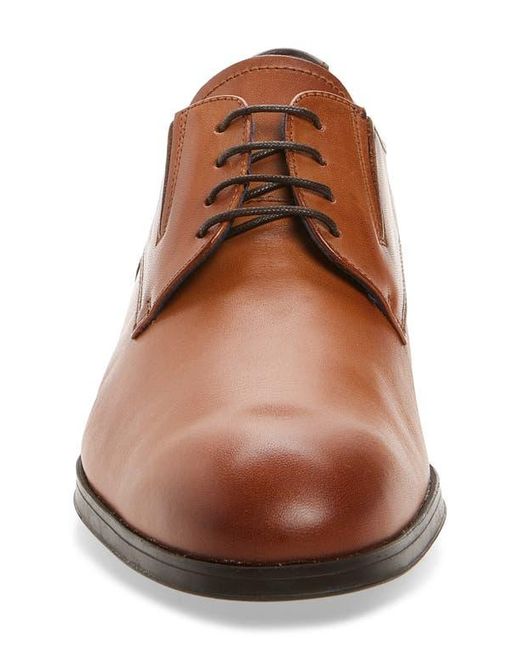 Fluchos Brown Asgard Plain Toe Derby for men