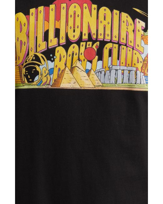 BBCICECREAM Black Arch Wonder Cotton Graphic T-shirt for men