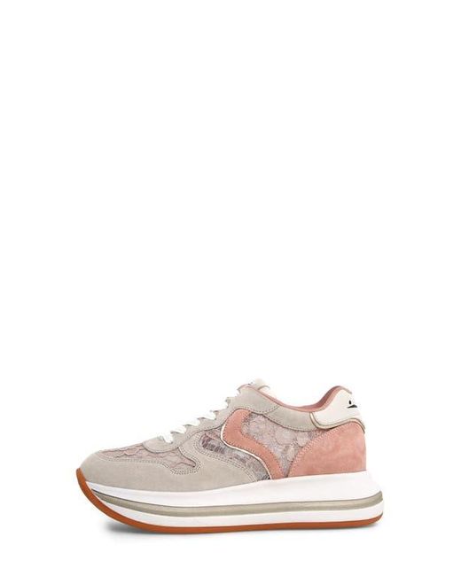 Voile Blanche White Merry Mesh Sneaker