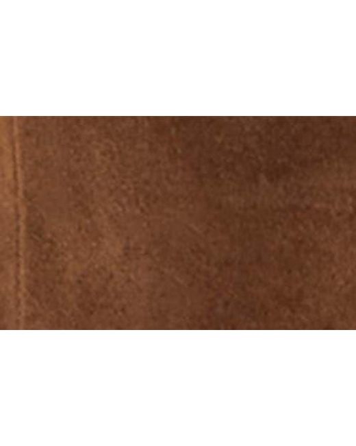 Dune Brown Slouch Pointed Toe Knee High Boot