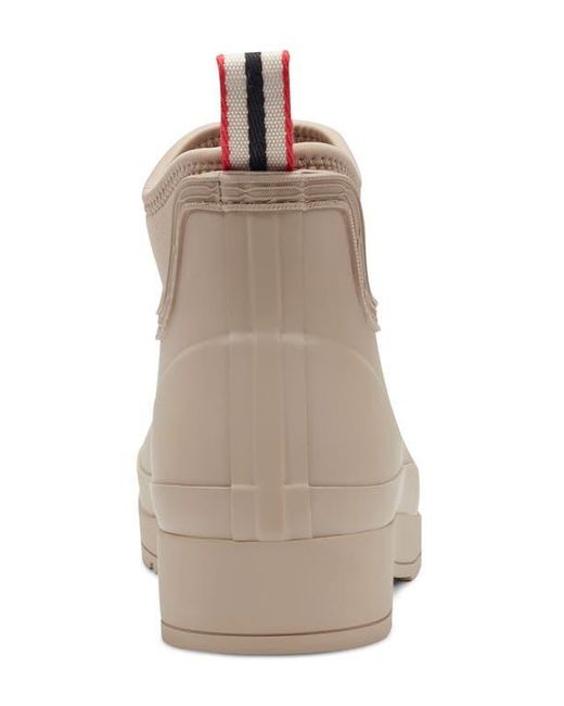 Hunter Brown Waterproof Chelsea Rain Boot