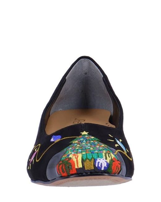 J. Reneé Black Noel Steps Pump