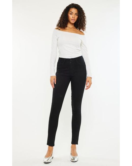 Kancan Black Julija Essentials High Rise Super Skinny Jeans