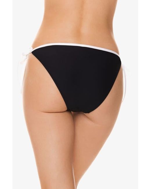 Helen Jon Black String Bottom With Binding
